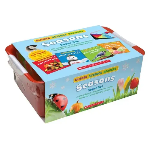 Guided Science Readers Super Set: Seasons: A Big Collection of High-Interest Leveled Books for Guided Reading Groups