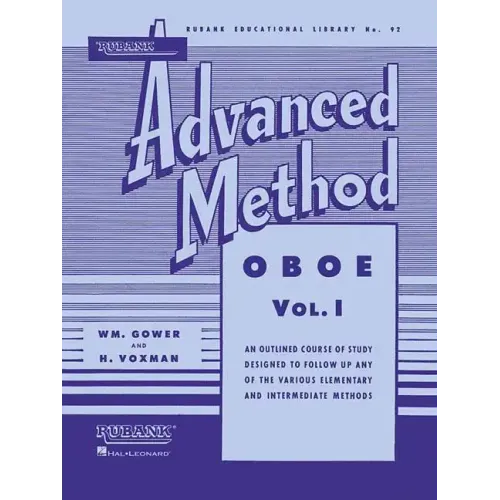 Rubank Advanced Method - Oboe Vol. 1