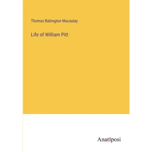Life of William Pitt