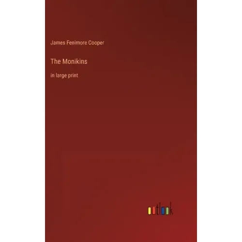 The Monikins: in large print