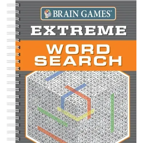 Brain Games - Extreme Word Search (256 Pages)