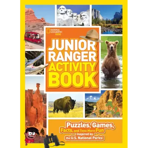 Junior Ranger Activity Book: Puzzles, Games, Facts, and Tons More Fun Inspired by the U.S. National Parks!