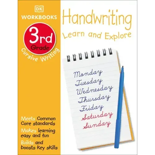 DK Workbooks: Handwriting: Cursive, Third Grade: Learn and Explore