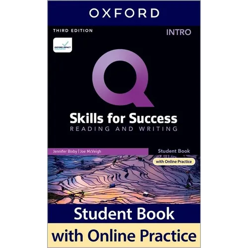 Q3e Intro Reading and Writing Student Book and IQ Online Pack