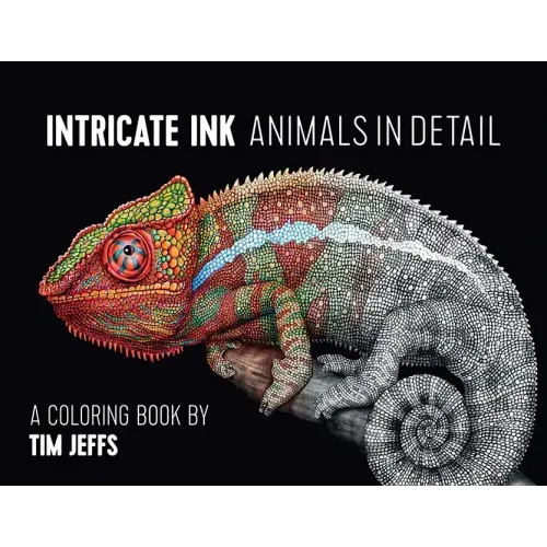 Intricate Ink - Animals in Detail Coloring Book
