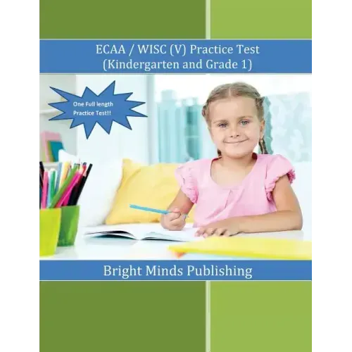 ECAA / WISC(V) Practice Test (Kindergarten & Grade 1)