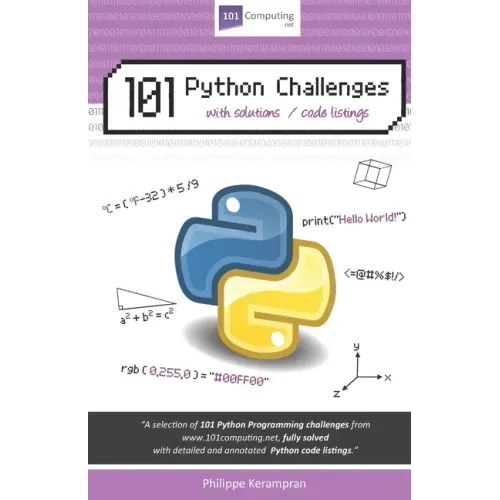 101 Python Challenges: With Solutions / Code Listings