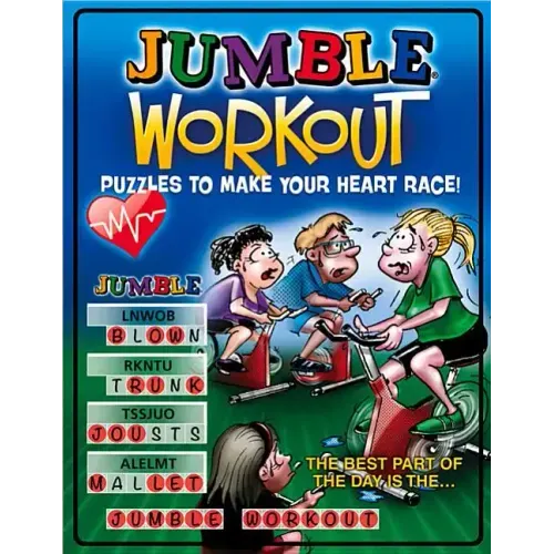 Jumble Workout: Puzzles to Make Your Heart Race!