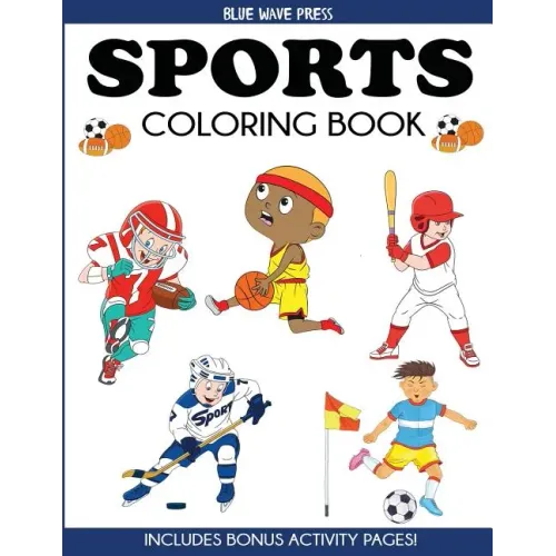 Sports Coloring Book