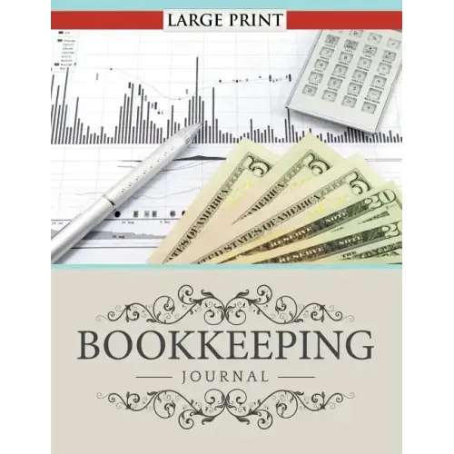Bookkeeping Journal Large Print