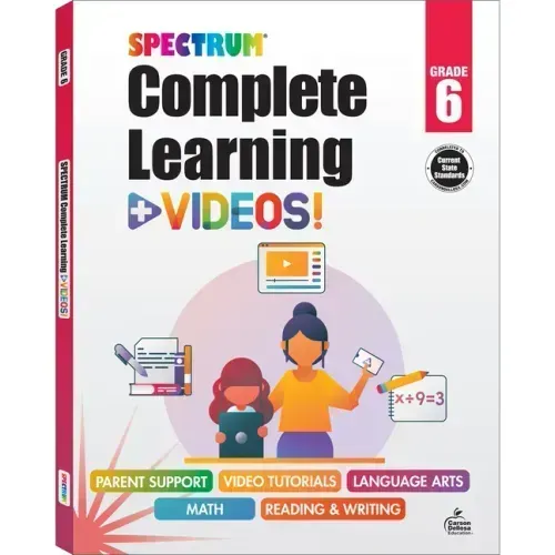 Spectrum Complete Learning + Videos Workbook: Volume 71