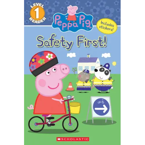 The Safety First! (Peppa Pig: Level 1 Reader)