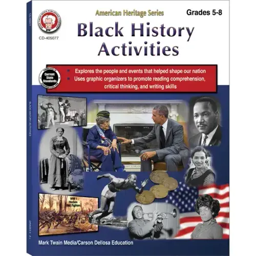 Black History Activities Workbook, Grades 5 - 8: American Heritage Series