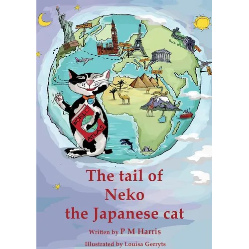 The tail of Neko the Japanese cat