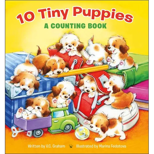 10 Tiny Puppies: A Counting Book