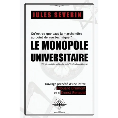 Le monopole universitaire