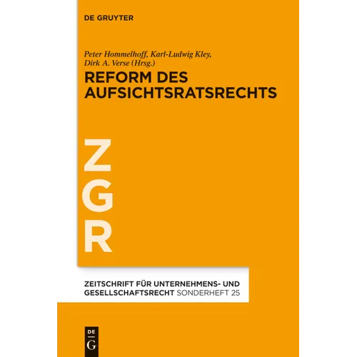 Reform des Aufsichtsratsrechts