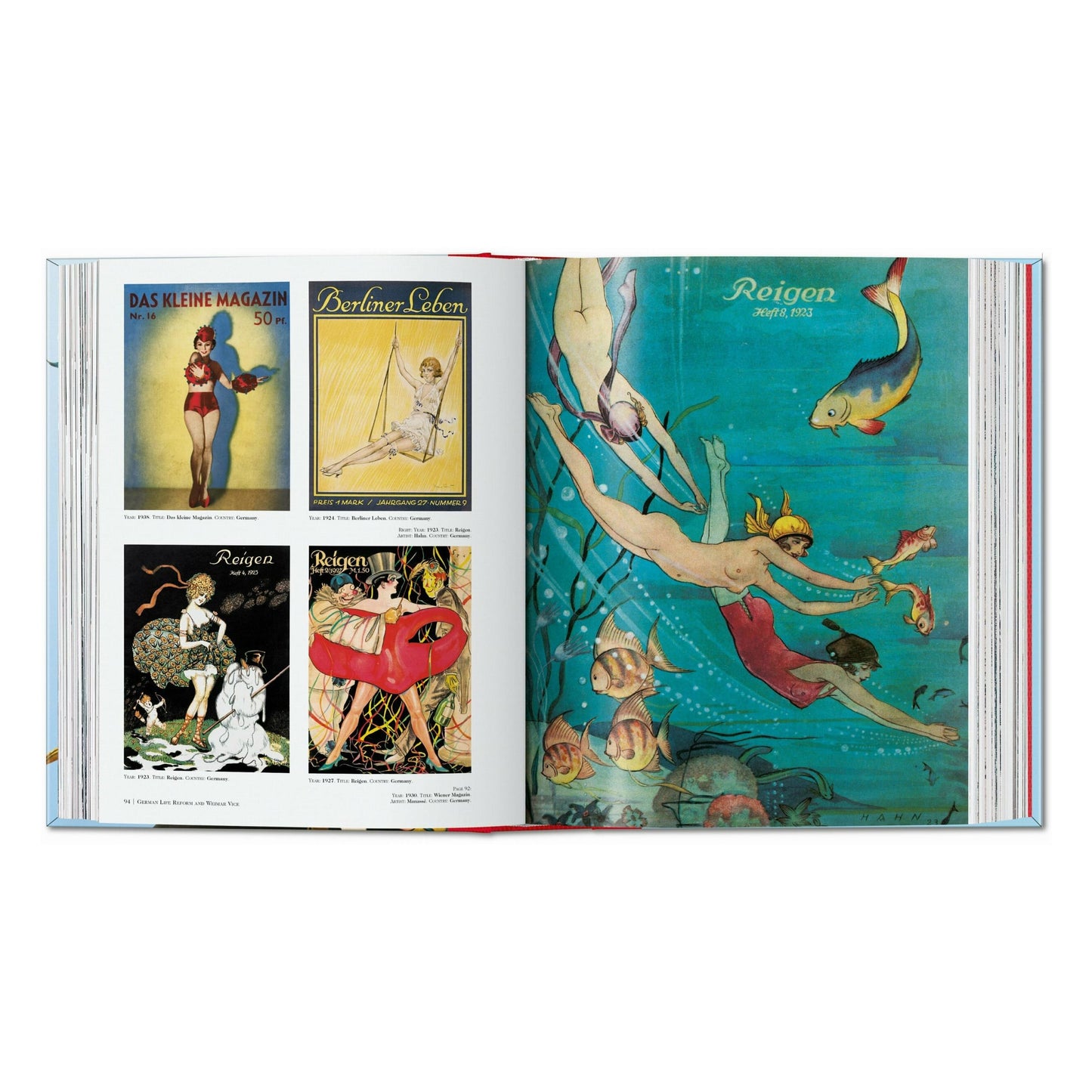Dian Hanson’s: The History of Men’s Magazines. Vol. 1: From 1900 to Post-WWII (German, French, English) Book