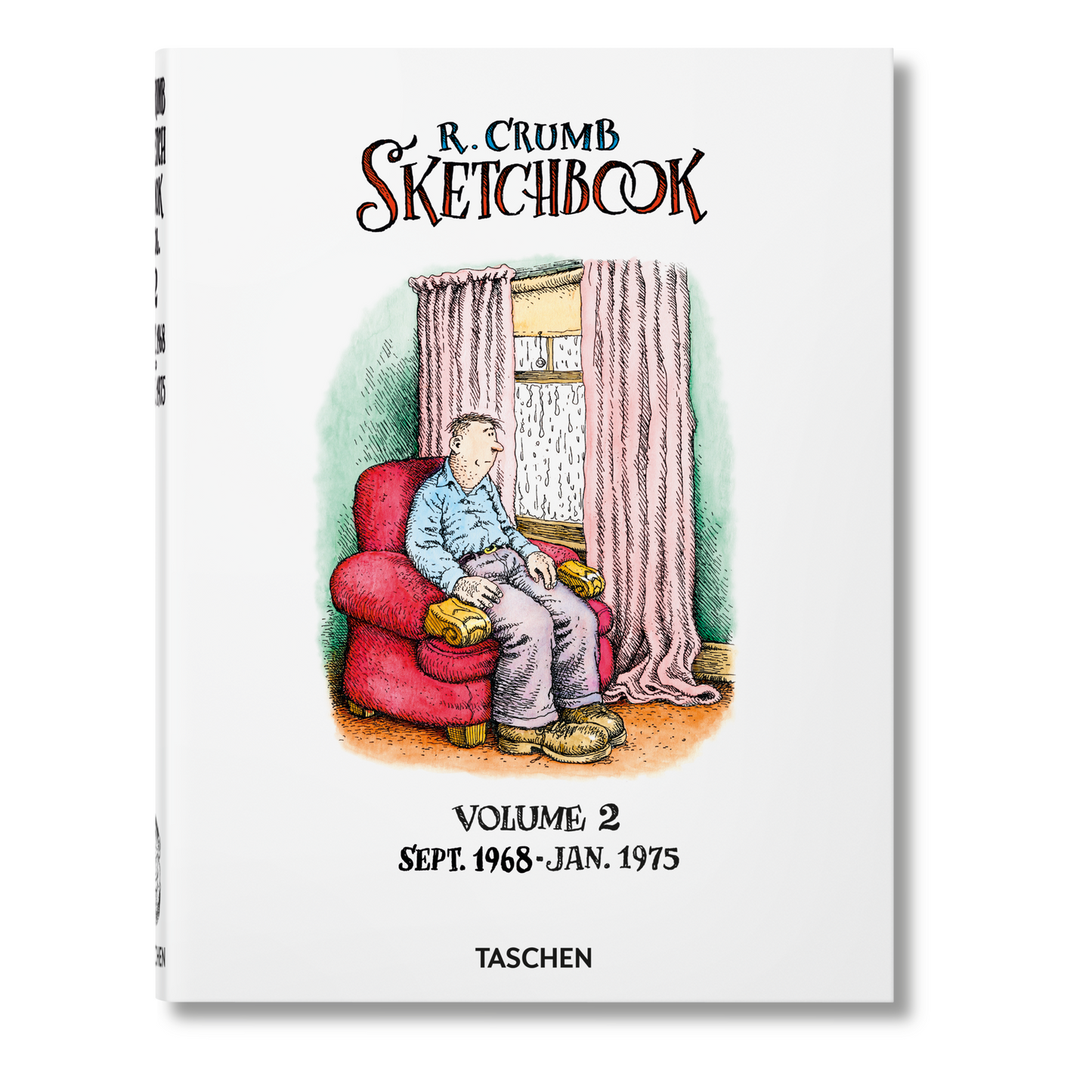 Robert Crumb. Sketchbook Vol. 2. 1968–1975 (English) Book