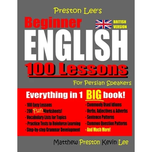 Preston Lee's Beginner English 100 Lessons for Persian Speakers (British Version)