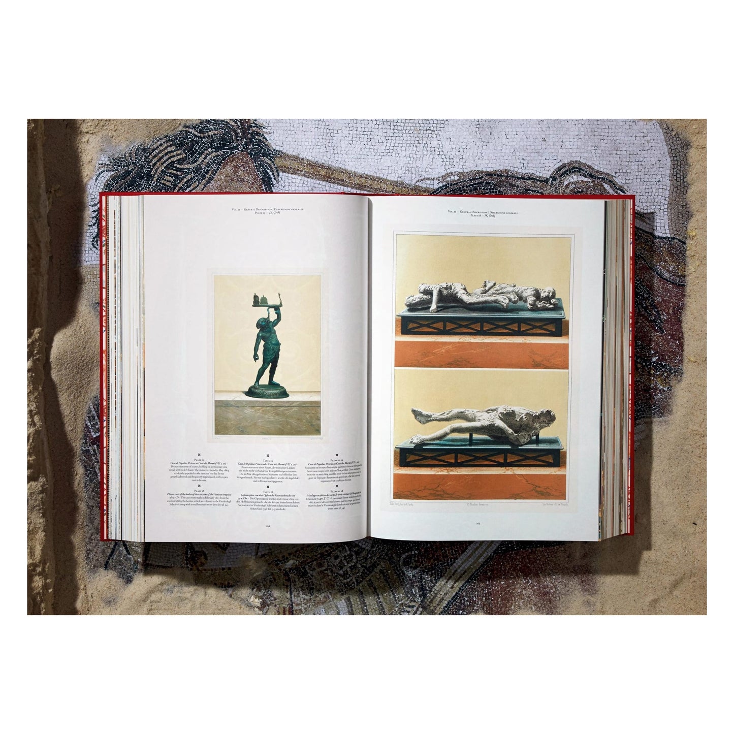 Fausto & Felice Niccolini. Houses and Monuments of Pompeii (German, French, English) Book