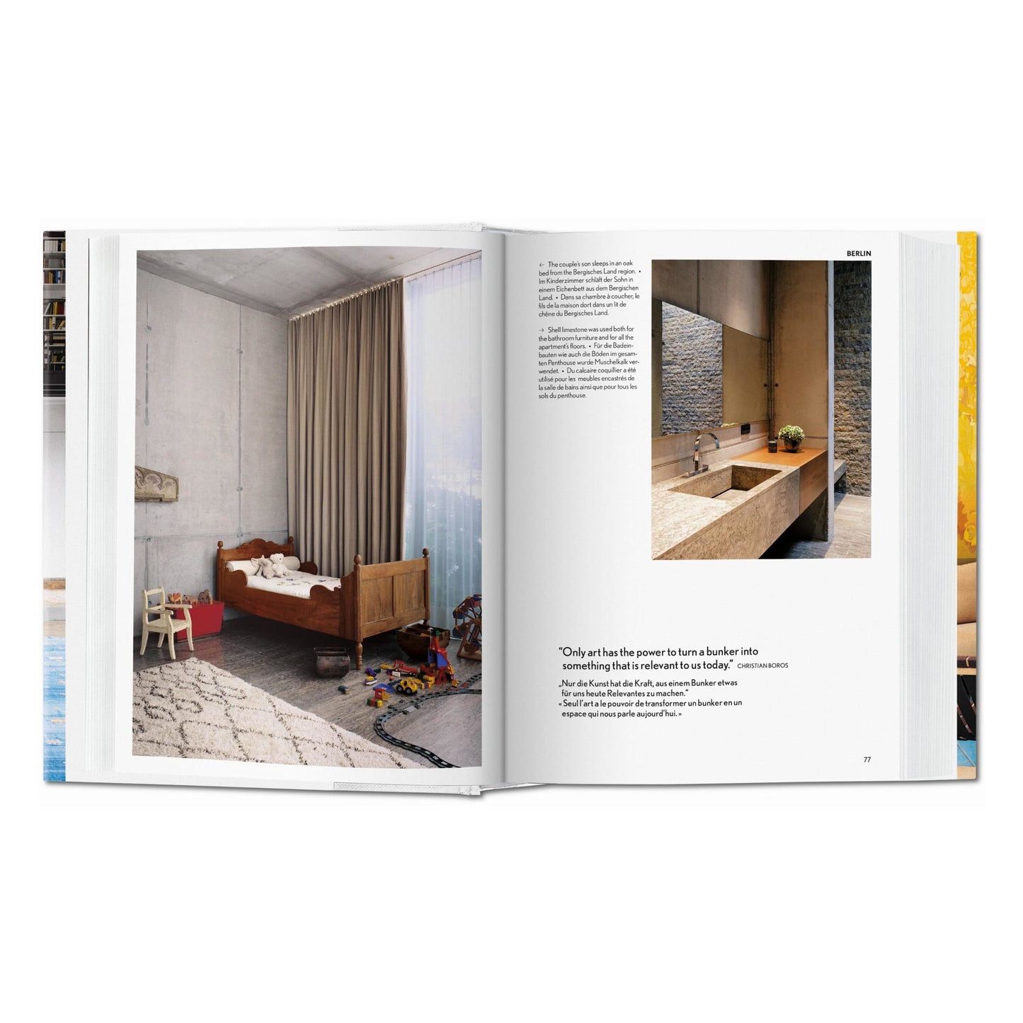 100 Interiors Around the World (German, French, English) Book