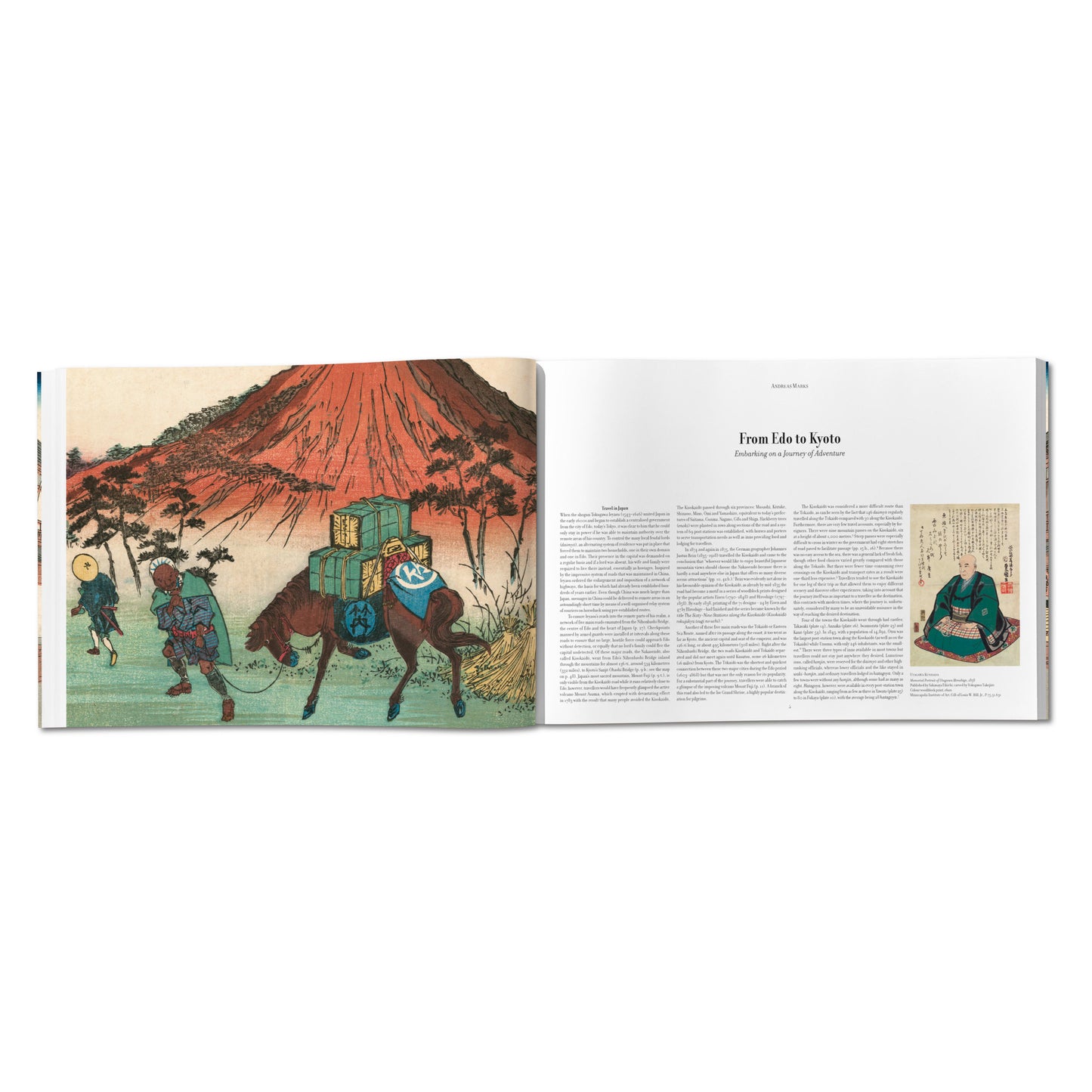 Hiroshige & Eisen. The Sixty-Nine Stations along the Kisokaido (German, French, English) Book