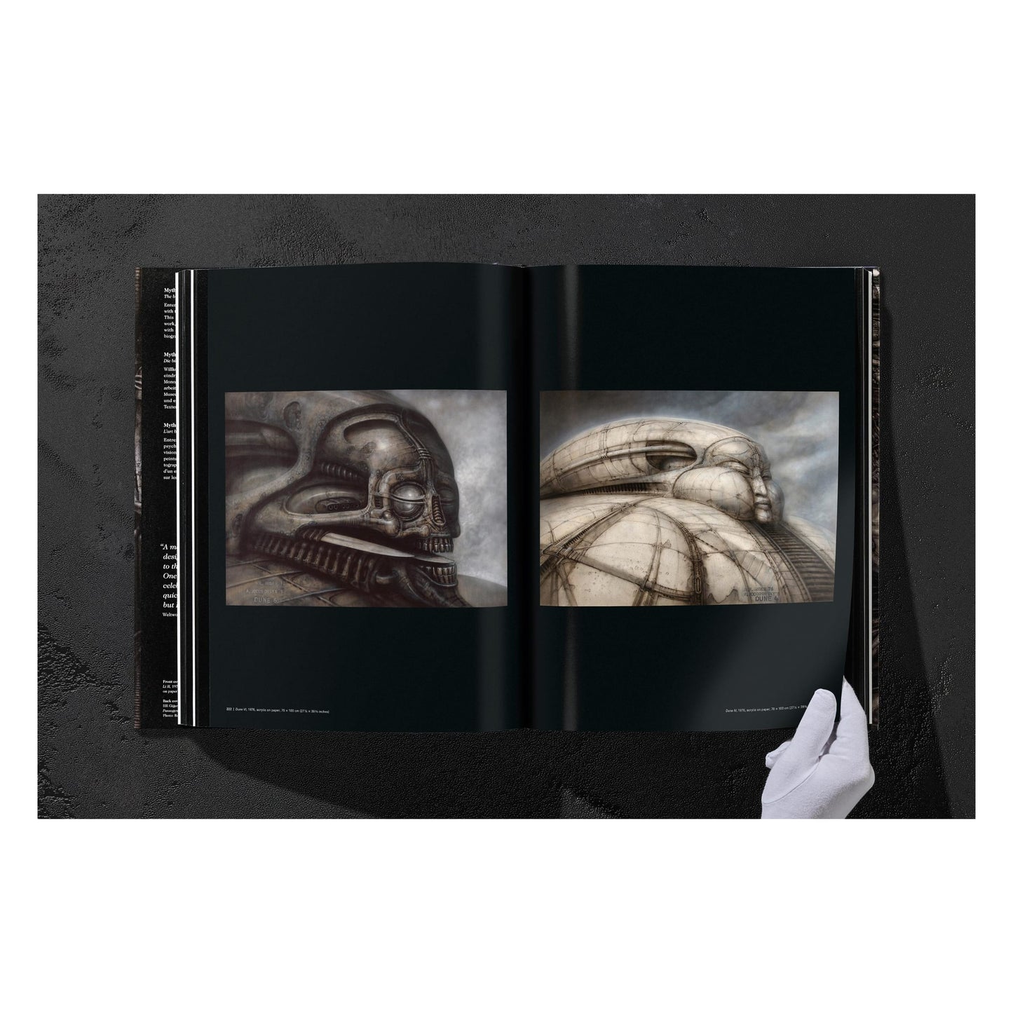 HR Giger (German, French, English) Book