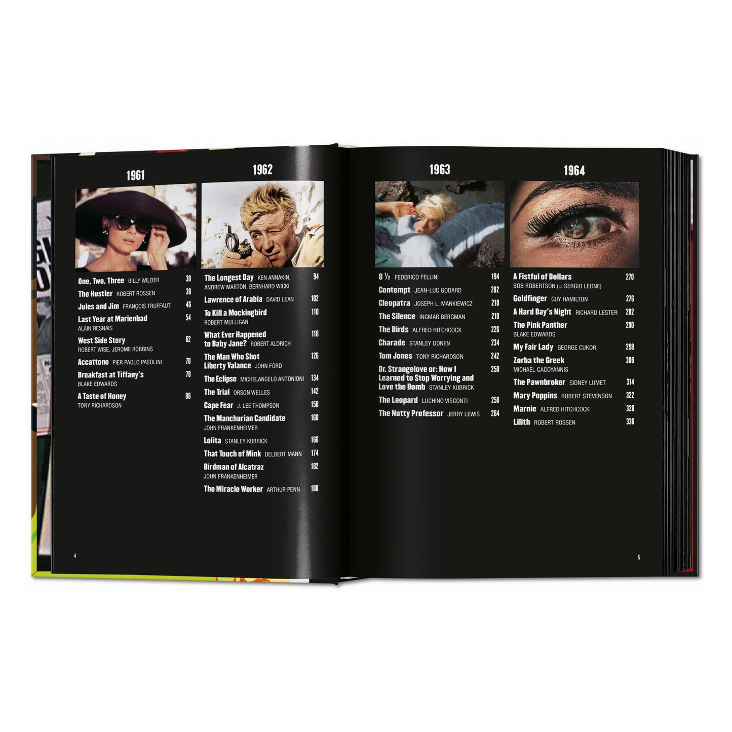 100 Movies of the 1960s (English) Book