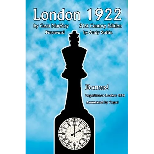 London 1922/The 1921 World Chess Championship Match