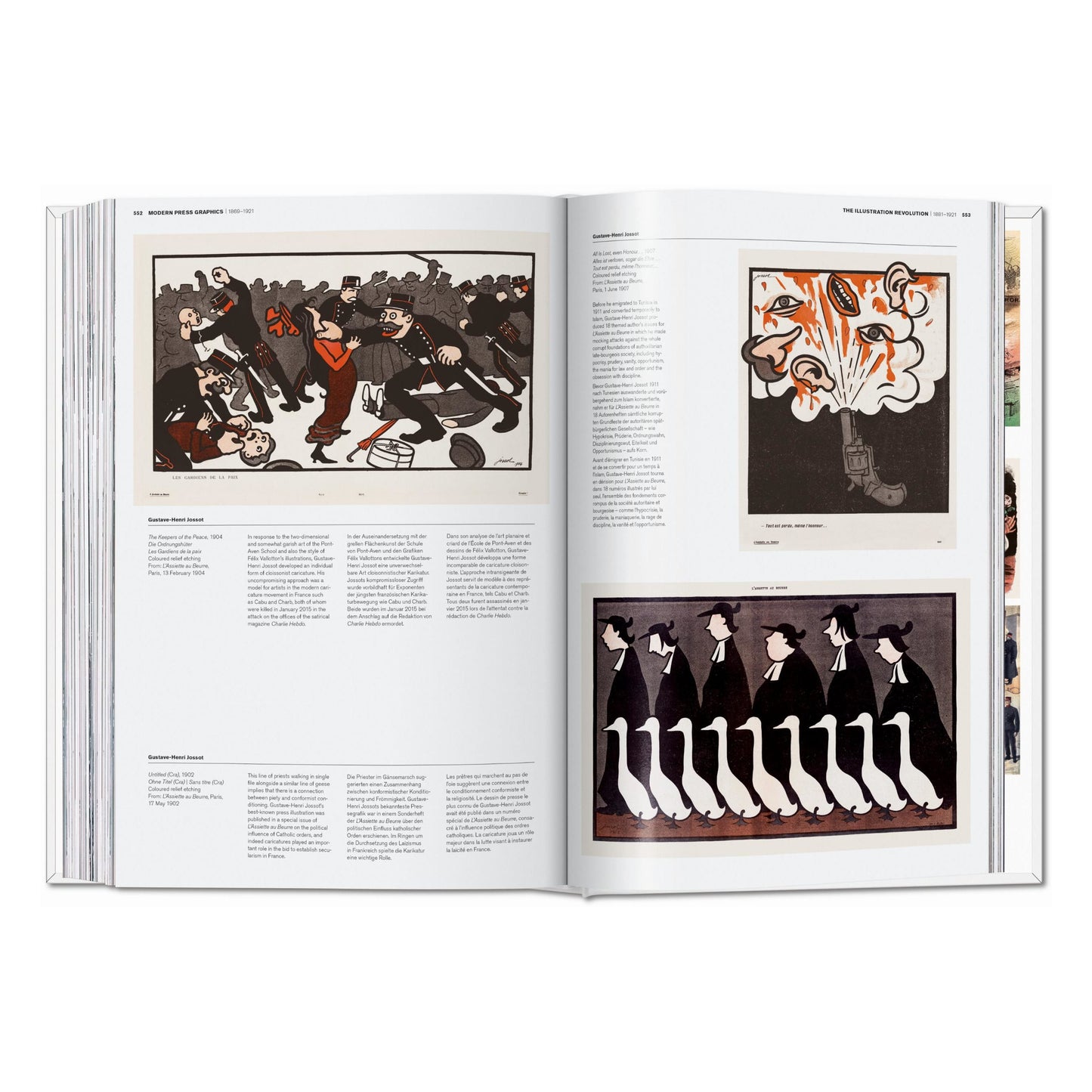 History of Press Graphics. 1819–1921 (German, French, English) Book