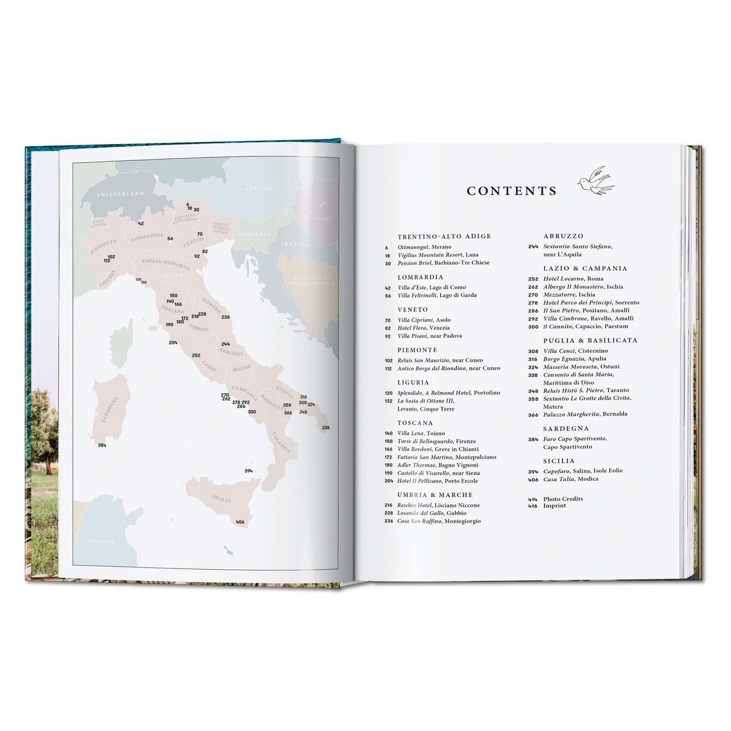 Great Escapes Italy. The Hotel Book. 45th Ed. (German, French, English) Book
