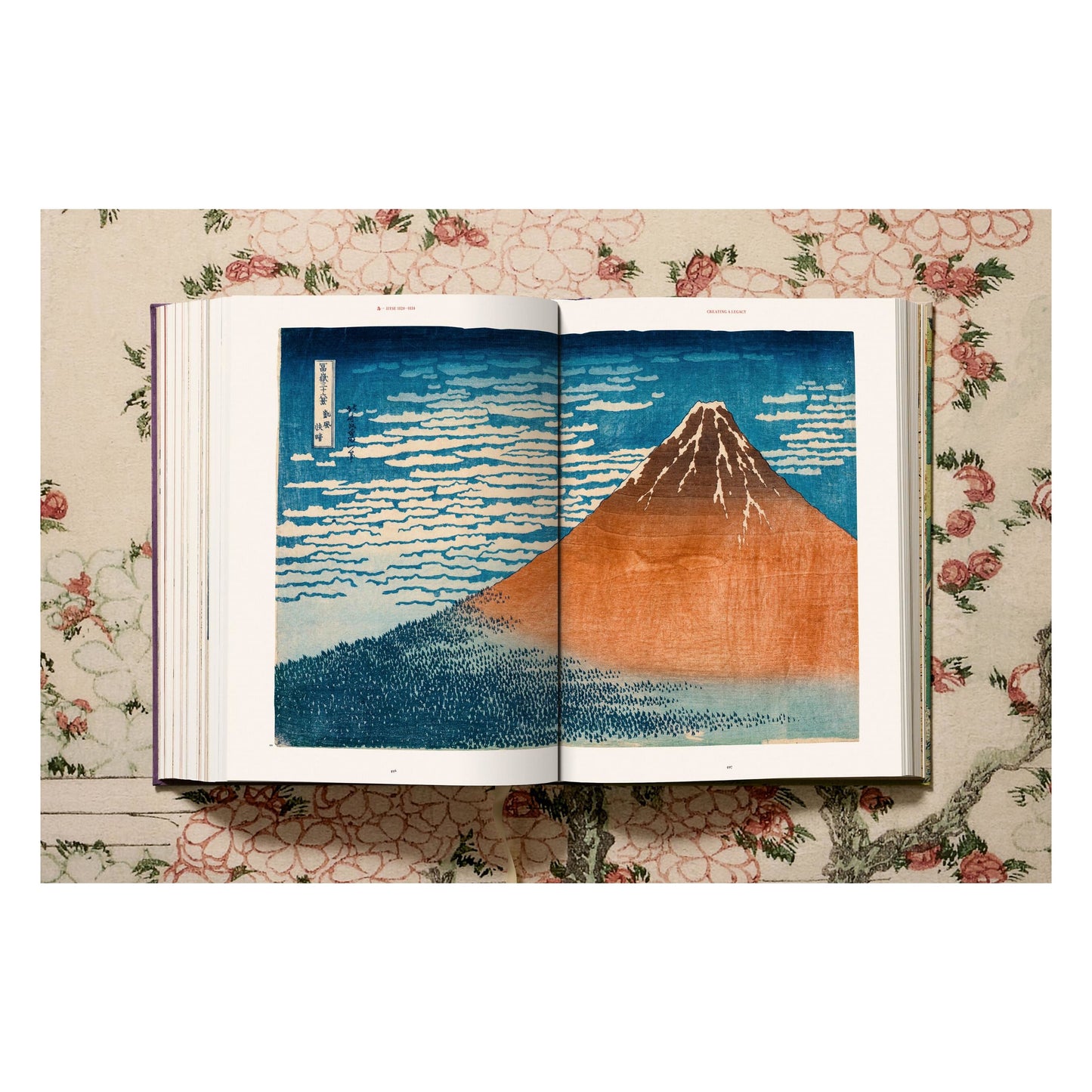 Hokusai (German, French, English) Book
