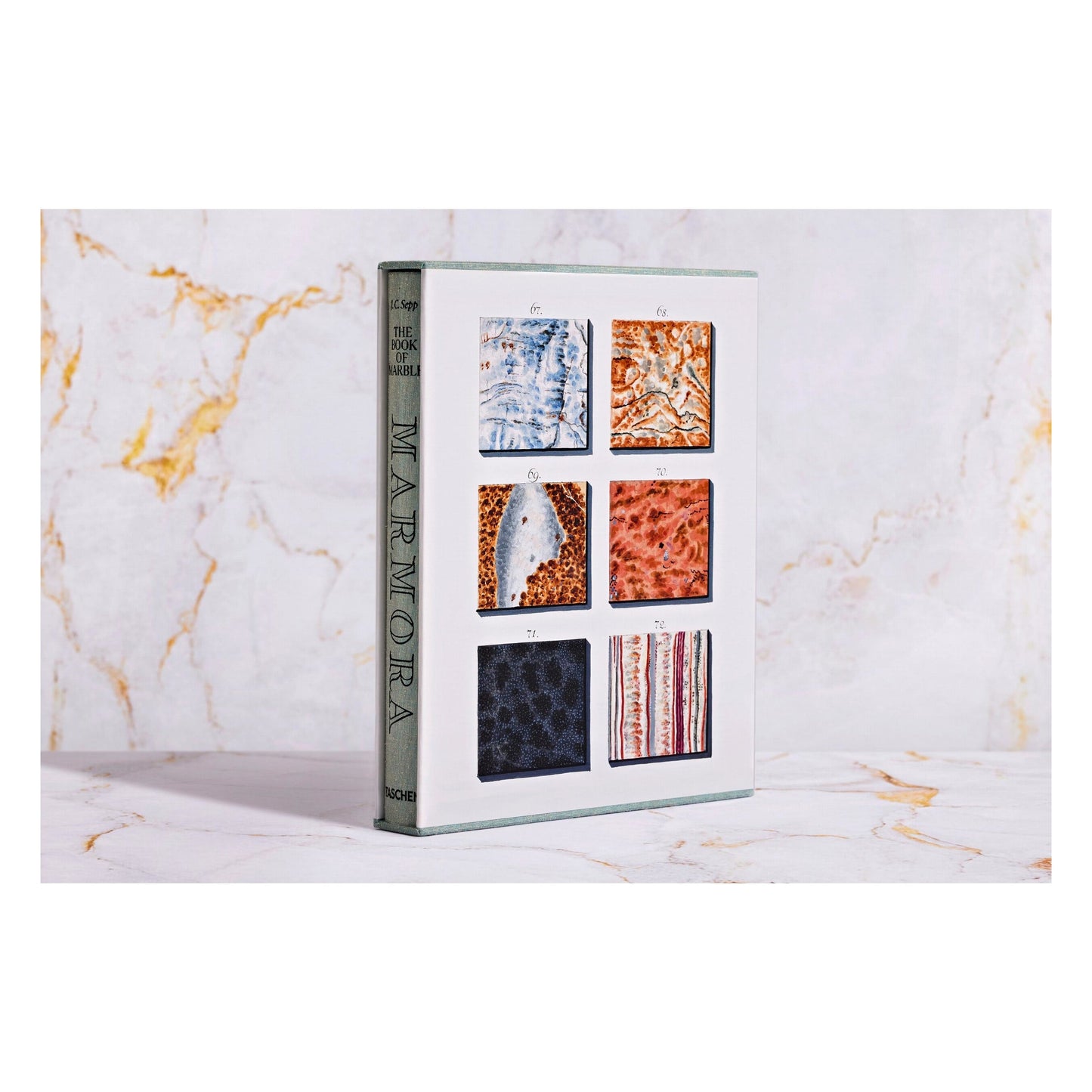 Jan Christiaan Sepp. The Book of Marble (German, French, English) (FFE) Book