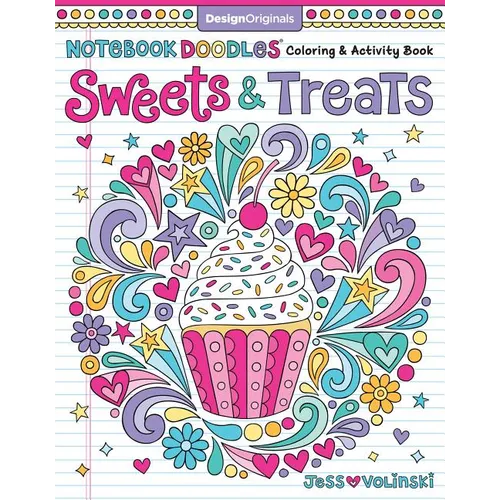 Notebook Doodles Sweets & Treats: Coloring & Activity Book