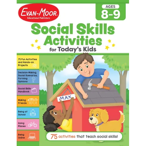 Social Skills Activities for Today's Kids, Age 8 - 9 Workbook