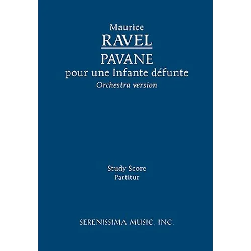 Pavane pour une Infante défunte, M 20a: Study score
