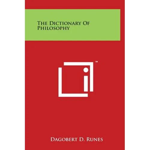 The Dictionary Of Philosophy