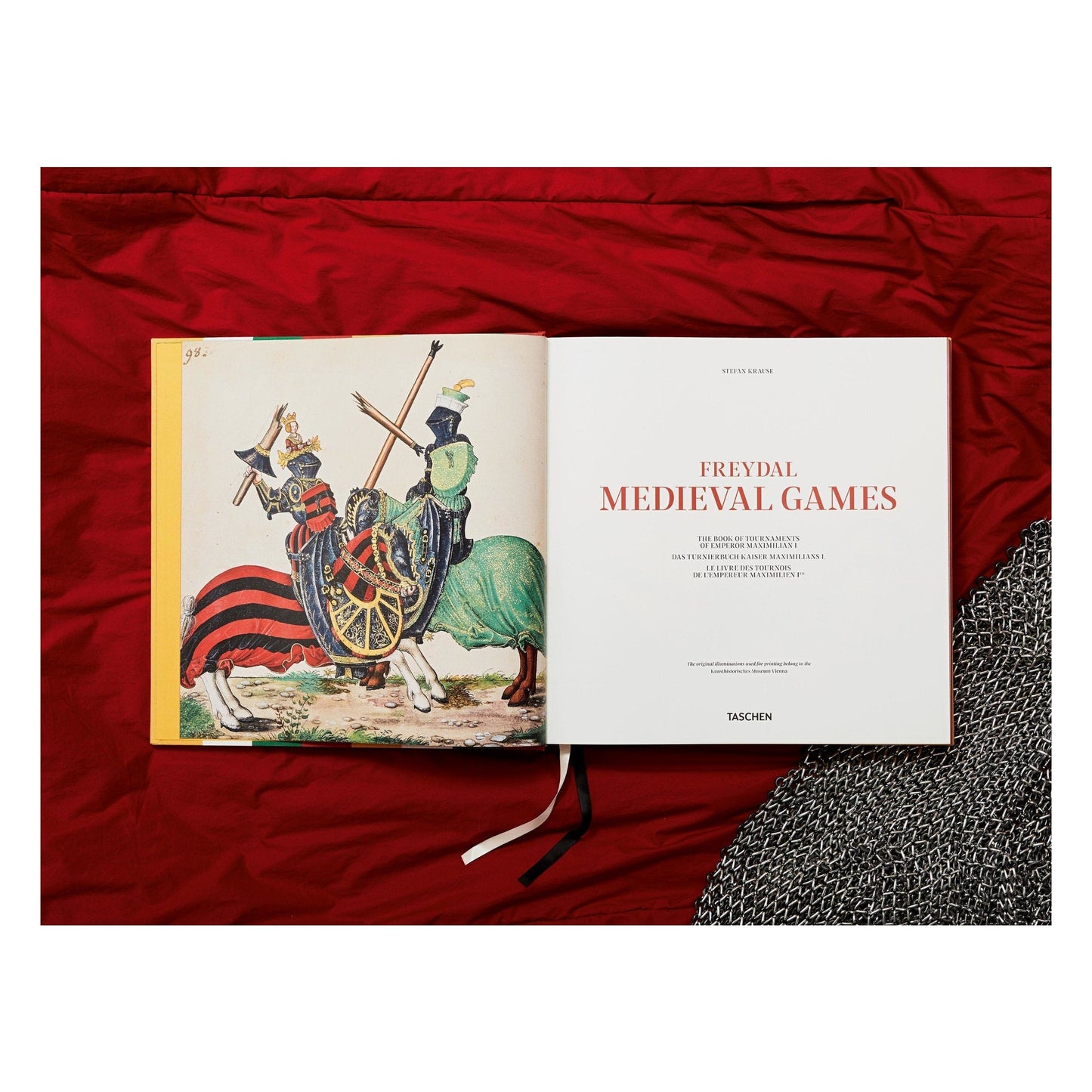 Freydal. Medieval Games. The Book of Tournaments of Emperor Maximilian I (German, French, English) Book