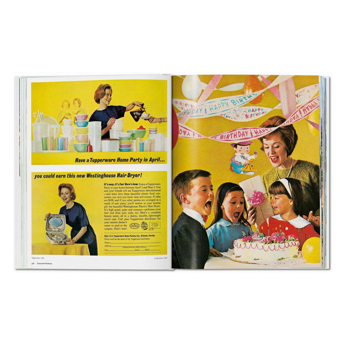 All-American Ads of the 60s (German, French, English) Book