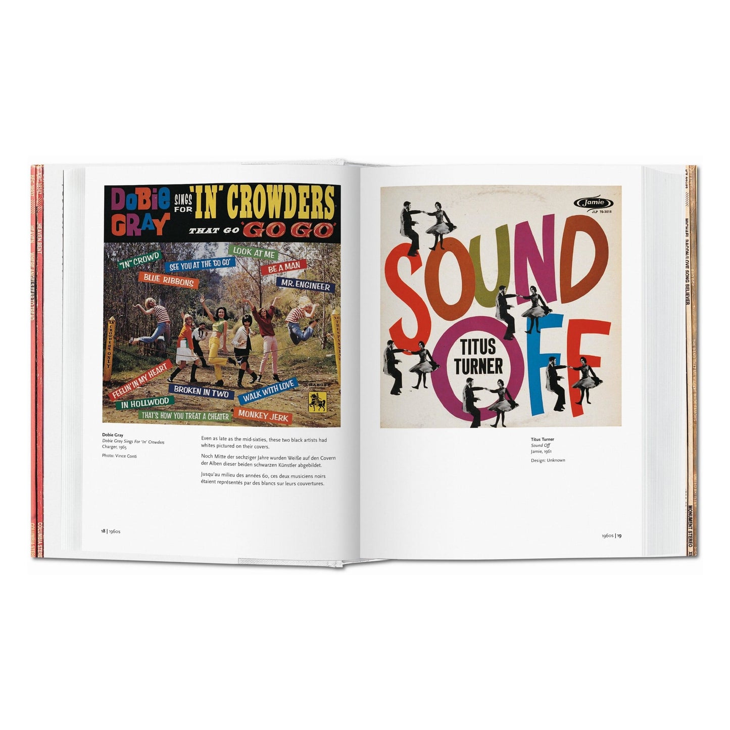 1000 Record Covers (German, French, English) Book