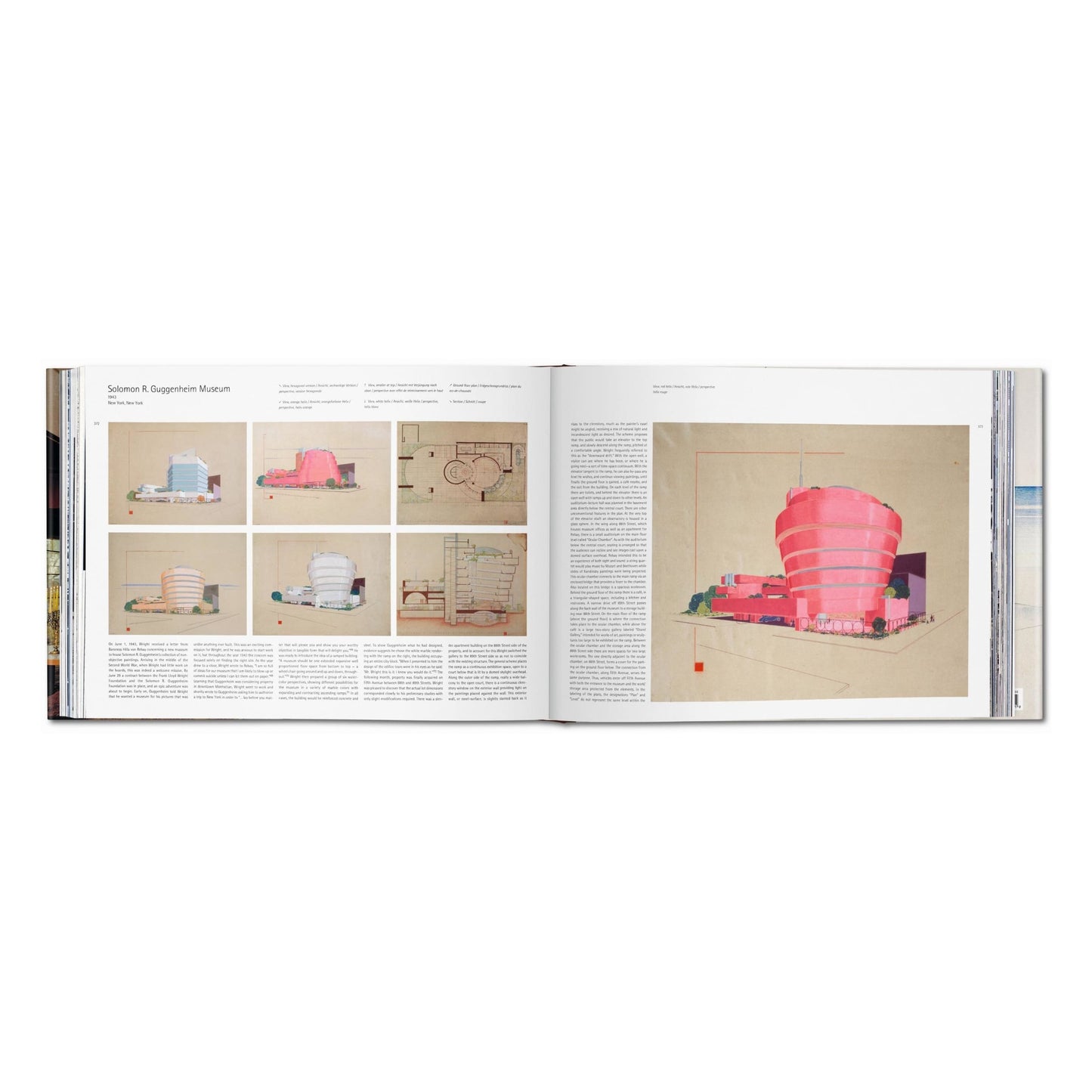 Frank Lloyd Wright (German, French, English) Book