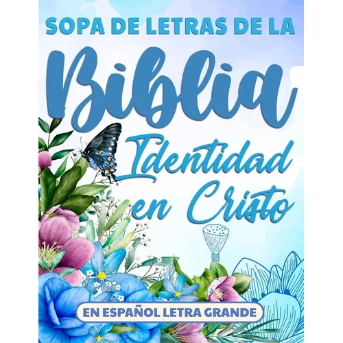 Sopa de Letras de la Biblia en Español Letra Grande: Identidad en Cristo