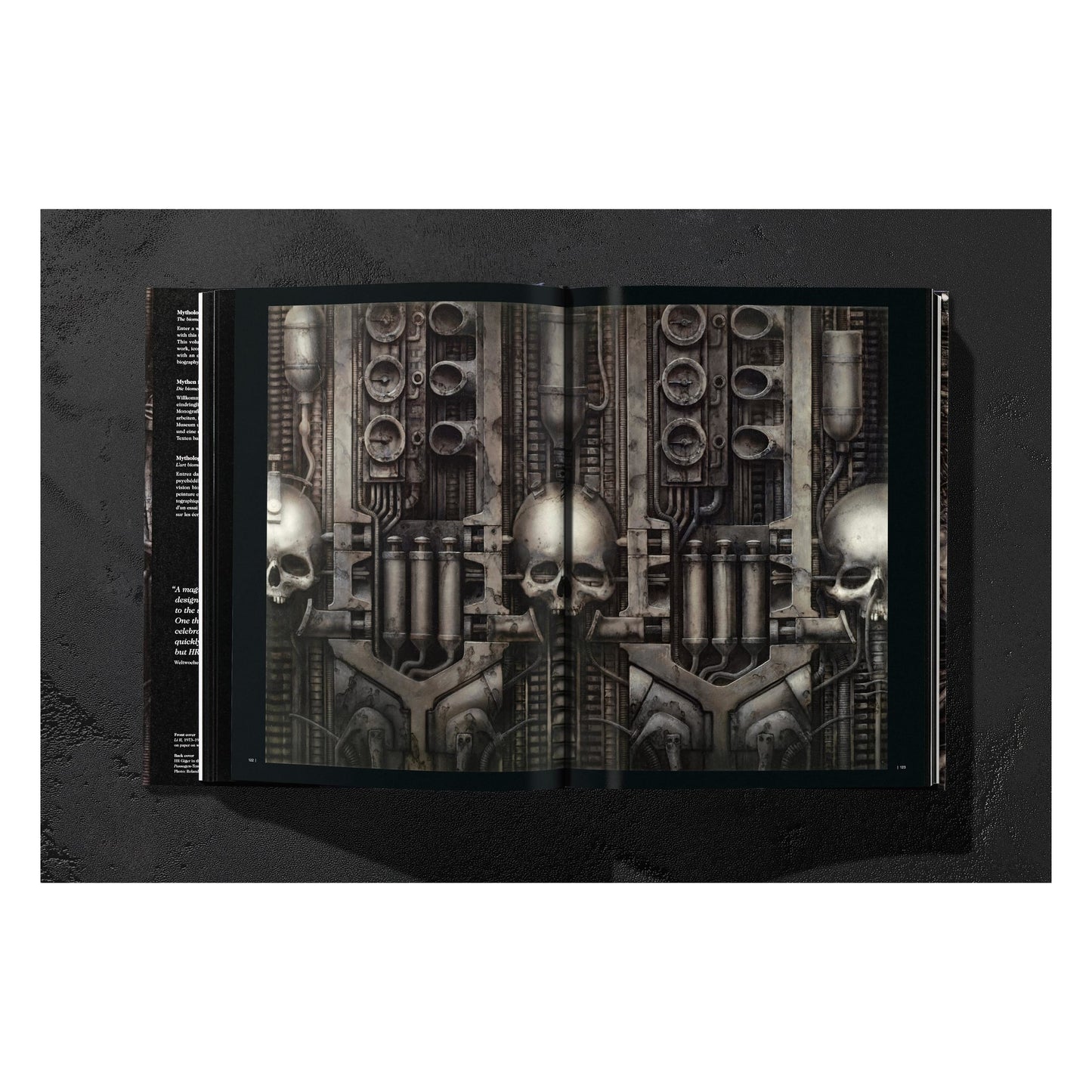HR Giger (German, French, English) Book