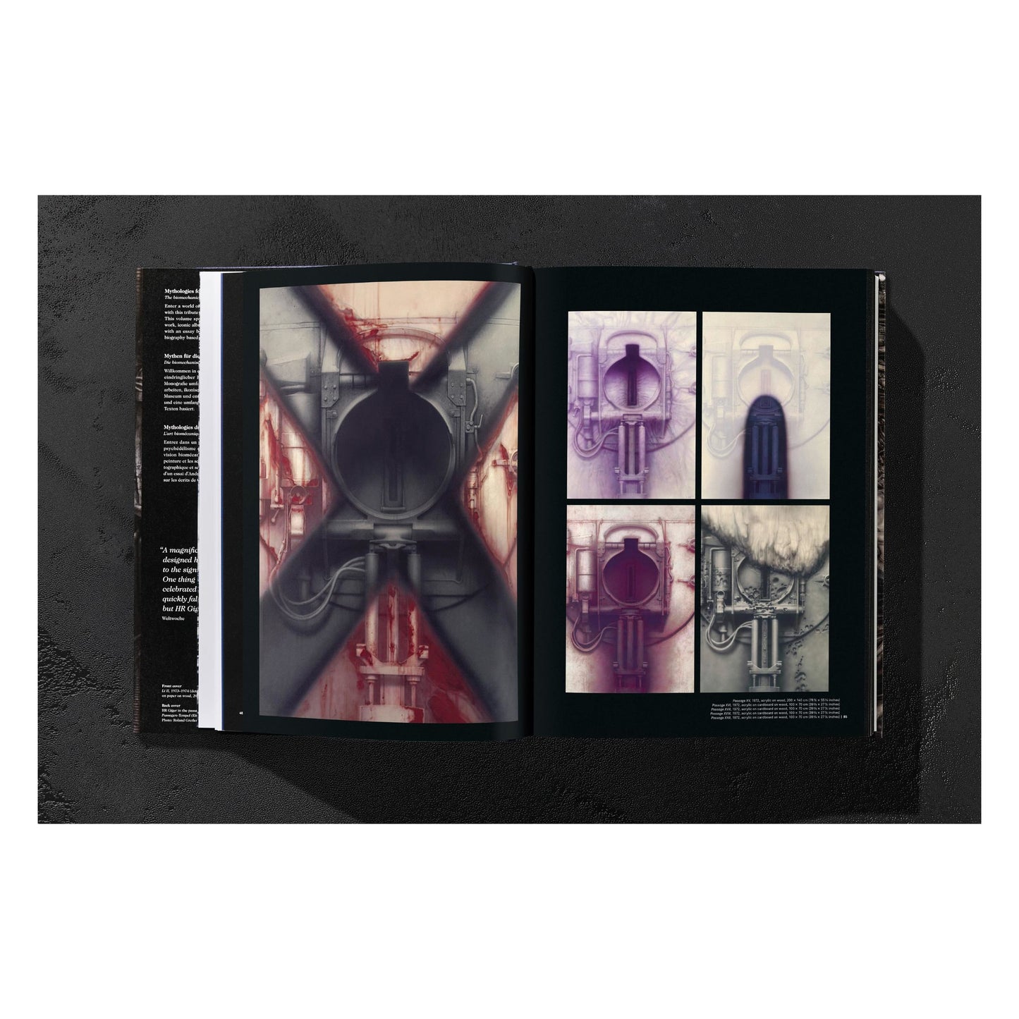 HR Giger (German, French, English) Book