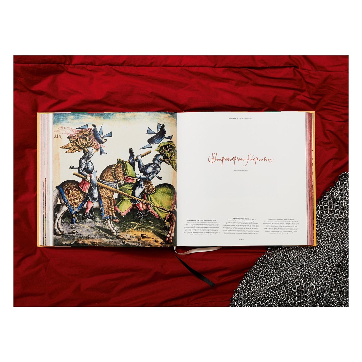 Freydal. Medieval Games. The Book of Tournaments of Emperor Maximilian I (German, French, English) Book