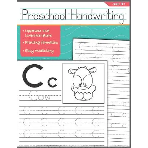 Preschool Handwriting: First Tracing Letters Alphabet Books for Kids