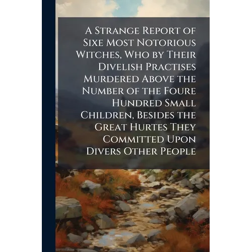 A Strange Report of Sixe Most Notorious Witches, Who by Their Divelish Practises Murdered Above the Number of the Foure Hundred Small Children, Beside