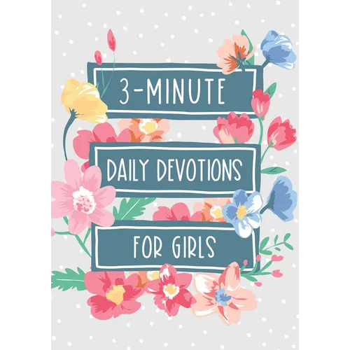3-Minute Daily Devotions for Girls