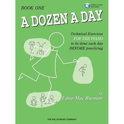A Dozen a Day - Book 1 (Book/Online Audio)